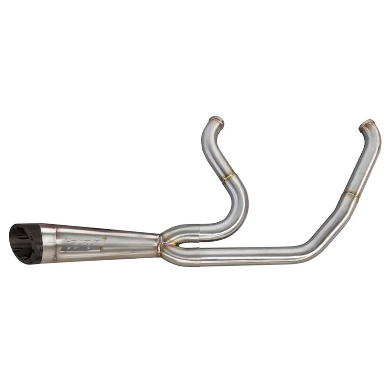 Two Brothers Racing Shorty Turnout 2-into-1 Exhaust for Harley  - Customhoj