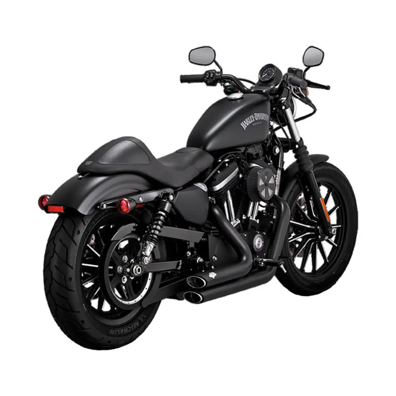 Vance & Hines Shortshots Staggered Exhaust for Harley 14-22 XL Sportster / Black  - Customhoj