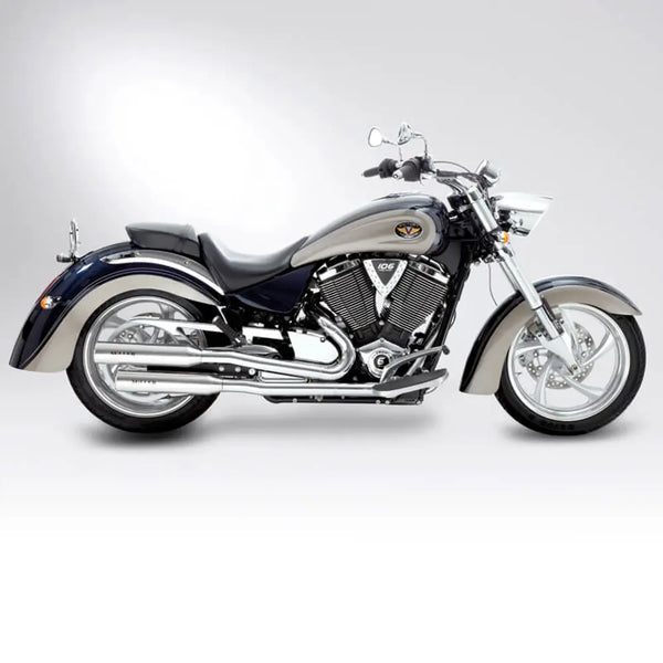 Miller California II Euro 3 Silenziatori Slip-On per Victory