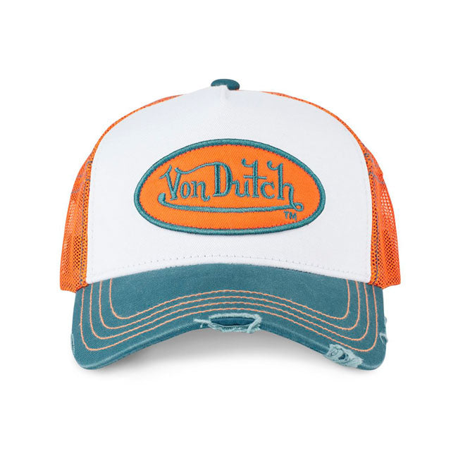 Von Dutch Lifestyle Cap Orange / White / Blue