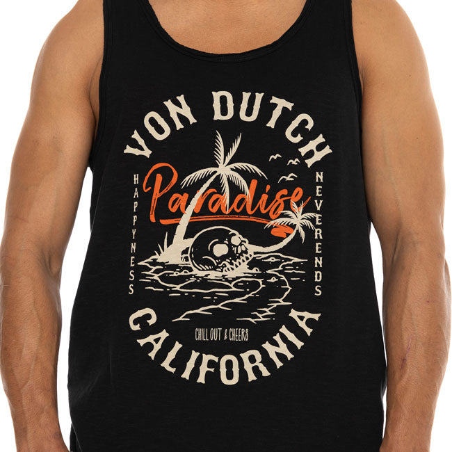 Von Dutch Paradise Tank Top  - Customhoj
