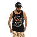Von Dutch Paradise Tank Top Black/Beige / S  - Customhoj