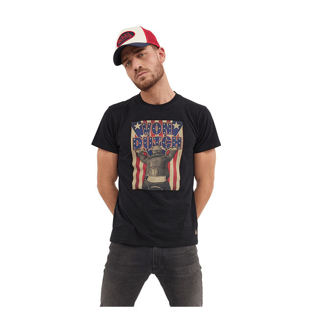 Von Dutch Rica T-Shirt Black S