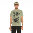 Von Dutch Socal T-Shirt Olive / S  - Customhoj