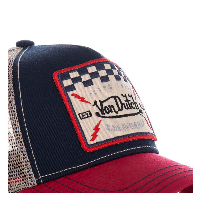 Von Dutch Square Cap Marine Red