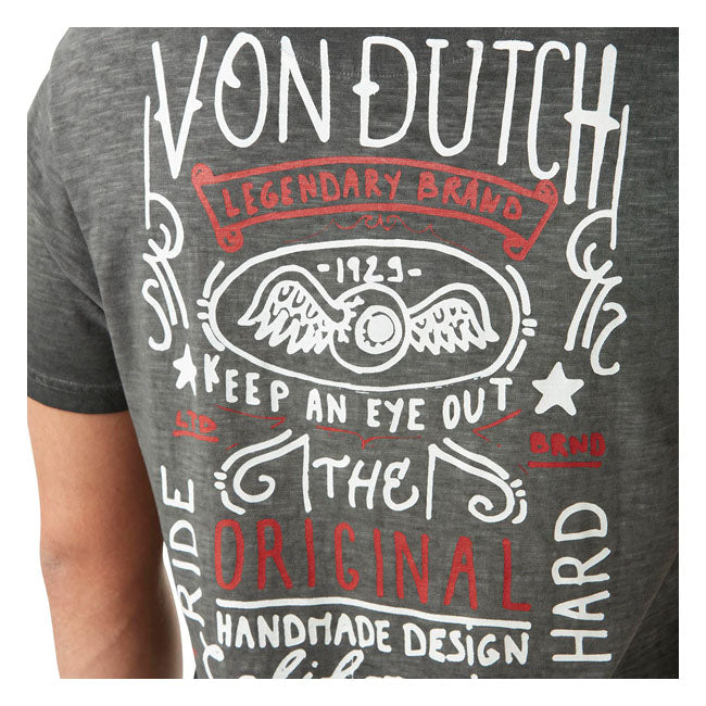 Von Dutch V-neck T-Shirt