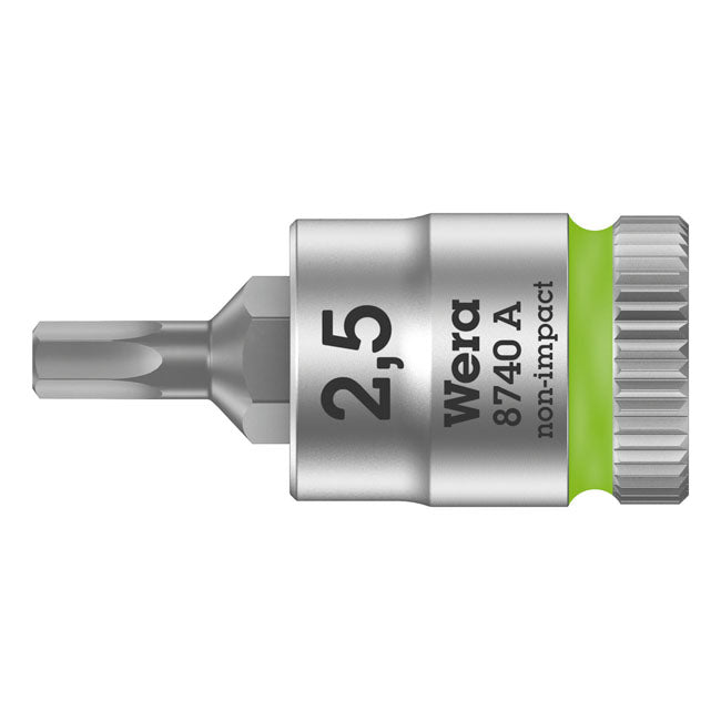 Wera Allen Head Sockets 2.5mm Wera Zyklop 1/4" Hex Socket Bit Metric Sizes Customhoj