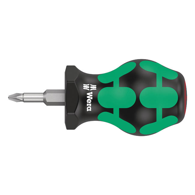 Wera Screwdrivers PH1 Wera Stubby Screwdriver for Phillips Screws Series 350 Customhoj