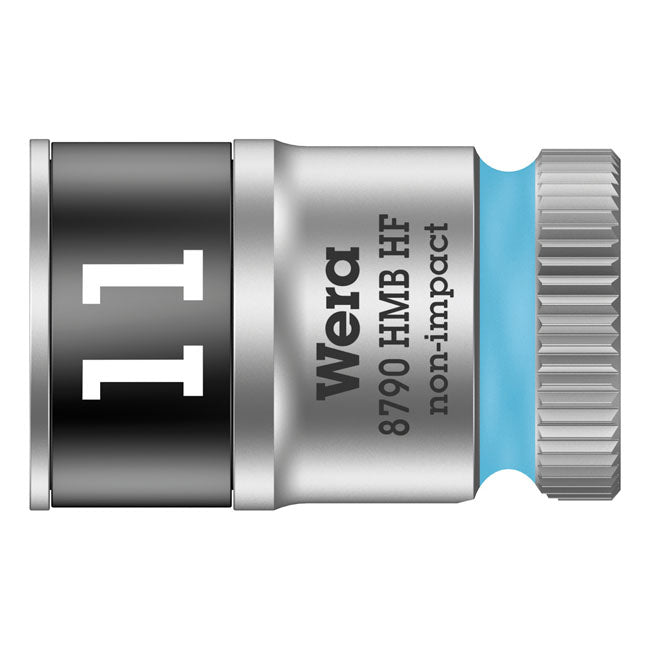 Wera Sockets 11mm Wera Zyklop 3/8" Socket with Holding Function Metric Sizes Customhoj