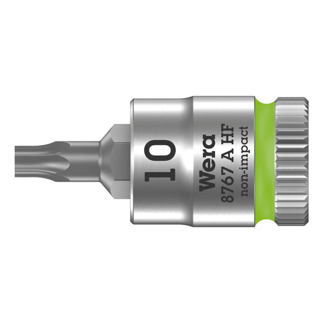 Wera Torx Sockets TX10 Wera Zyklop 1/4" Torx Socket Bit with Holding Function Customhoj