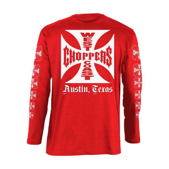 West Coast Choppers Longsleeve West Coast Choppers OG Logo ATX Longsleeve Customhoj