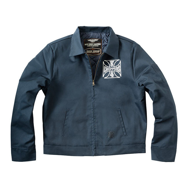 West Coast Choppers OG Lined Work Jacket Navy / S  - Customhoj
