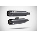 Zard EC Euro 4/5 Approved Overlapped Slip-On Mufflers for Harley Softail  - Customhoj