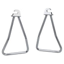 Zodiac Zip Off Saddlebag Support Kit for Harley 58-86 4-speed Big Twins (excl. Softail) / Chrome  - Customhoj