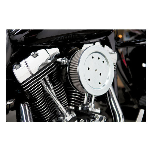Arlen Ness Air Cleaner Harley 16-17 Softail; 16-17 FXDLS; 08-16 Touring, Trikes. (e-throttle) / Chrome Arlen Ness Stage 2 Big Sucker Air Cleaner for Harley Customhoj