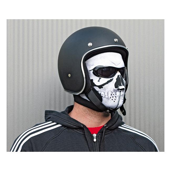BANDIT Mask / Balaklava Bandit Facemask Skull, Svart Customhoj