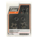 COLONY Montering skärm Svart Colony Monteringskit Framskärm. Springers 36-48. Svart / Krom Customhoj