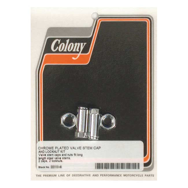 COLONY Ventilhattar Long Colony Valve Stem Caps Customhoj