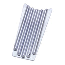 COVINGTONS Instrumentkåpa Krom / 89-07 FLT Covingtons Alu Dash Insert Touring 89-21 Svart / Krom Customhoj