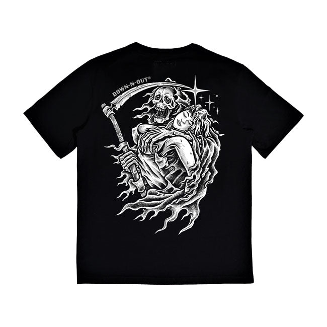 Down-n-Out T-shirt Down-n-Out Lust for Death T-shirt Svart Customhoj