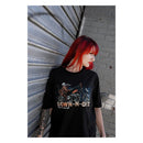 Down-n-Out T-shirt Down-n-Out Safety Second T-shirt Svart Customhoj