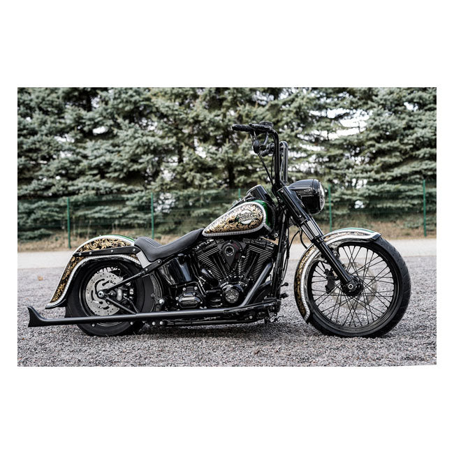 Killer Custom HD framskärm Killer Custom 21" Framskärm Wrap. Competition series. Softail M8 18-21 Customhoj