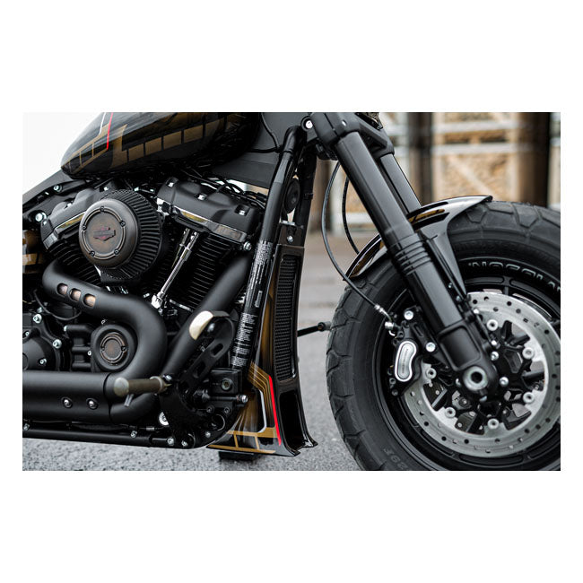 Killer Custom HD framskärm Killer Custom Aggressor Framskärm. Softail M8 FXFB/S Fat Bob 18-21 Customhoj