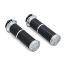 KURYAKYN Handtag HD Silver Kuryakyn Riot Handtag HD Svart / Silver Customhoj