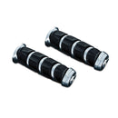 KURYAKYN Handtag Krom Kuryakyn Kinetic Handtag Svart / Krom Customhoj