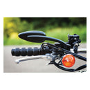 KURYAKYN Handtag Kuryakyn ISO-grips Honda Shadow / Triumph Svart / Krom Customhoj