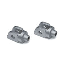 Kuryakyn Kuryakyn Adapters RNineT (excl scrambler, pure, racer, urban) 14-18 / Front / Silver Kuryakyn Splined Footpeg Adapters for BMW Customhoj