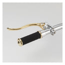 KUSTOM TECH Styrmonterat reglage / brytare Kustom Tech Broms/Kopplings-fäste med knapp Svart / Alu Customhoj