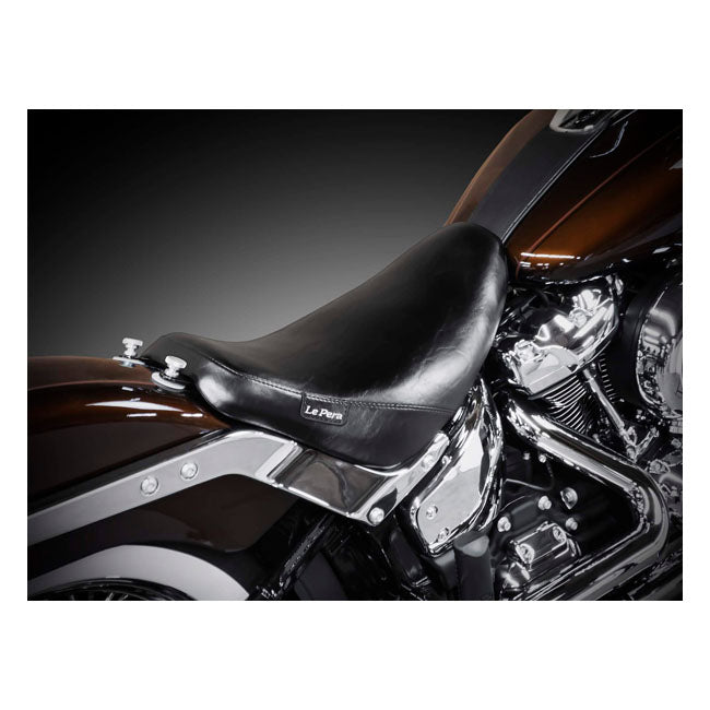 Le Pera HD Softail sadlar 18-21 FLHCS Classic; 18-20 FLHC Classic; 18-20 FLDE Deluxe Le Pera Bare Bones Solo Sadel. Smooth. Softail 84-21 Customhoj