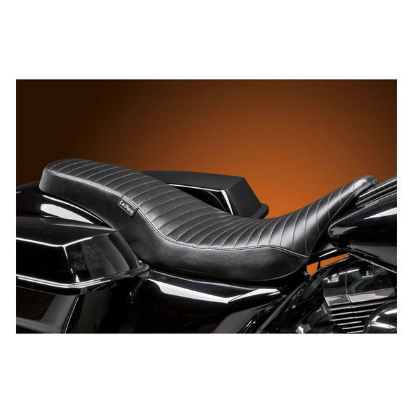 Le Pera HD Touring/Trike sadlar Le Pera Cobra 2-Up Sadel. Pleated Touring 08-21 Customhoj