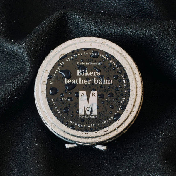 MackofMack Lädervård MackofMack Bikers Leather Balm 100ml Customhoj