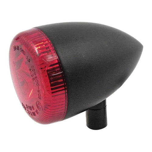 MCS 3 in 1 bakljus 3-1 LED Bullet Bakljus/Blinkers Krom Amber Customhoj