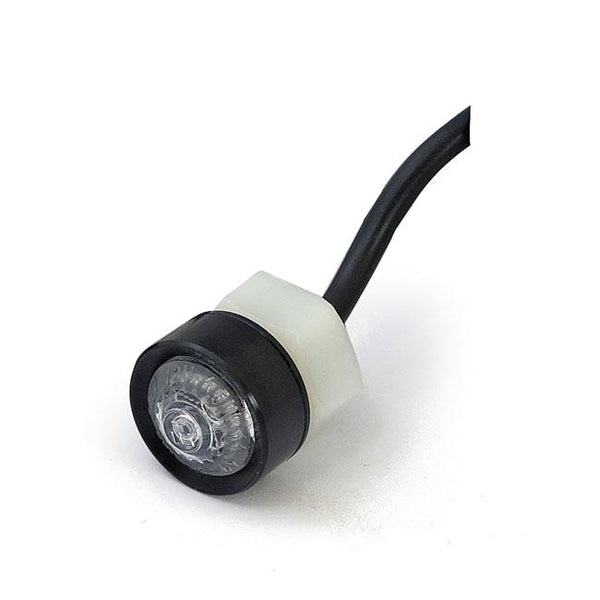 MCS Bakljus Svart Mono Mini Bakljus Led Svart / Krom Customhoj