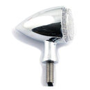 MCS Blinkers Colorado Bullet Led Blinkers Svart / Krom Customhoj