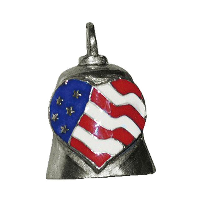 MCS Nyckelring Coloröd American Heart Gremlin Bell Customhoj