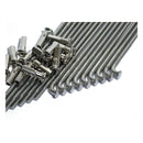 MCS Spoke set MCS Spoke Set Standard. 19". 205/220mm. Chrome / Stainless Customhoj