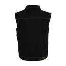 MCS Väst Mcs Denim Väst Svart Customhoj