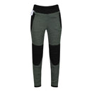 Motogirl Protective Pants Ladies MotoGirl Ribbed Knee Leggings Black Customhoj