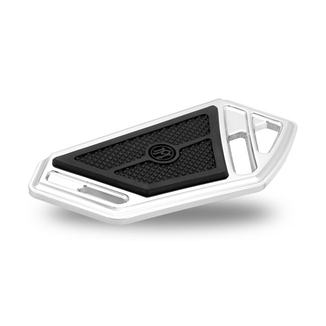 Performance Machine Floorboards Harley 86-21 FLT/Touring; 86-21 FL Softail; 06-17 Dyna. (Models with passenger floorboard support brackets only) / Chrome Performance Machine Superlight Passenger Floorboards for Harley Customhoj