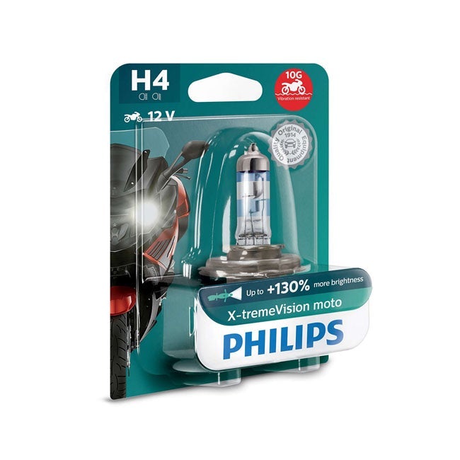 PHILIPS H4 Philips X-TremeVision+ Moto H4 Customhoj