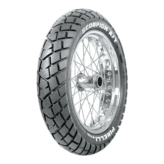 PIRELLI Däck 18" 140/80-18 70S Pirelli MT 90 A/T Scorpion Bakdäck MC 18" Customhoj