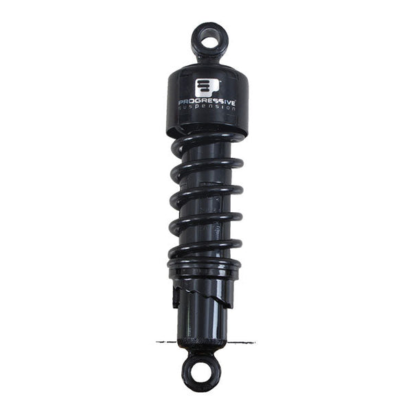 PROGRESSIVE SUSPENSION Stötdämpare HD Touring 11.5" / Svart PS 412 Series Stötdämpare. FLT 80-08. 11.5-14" Svart / Krom Customhoj