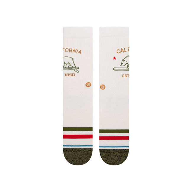 Stance Socks Stance California Republic Socks Off White Customhoj